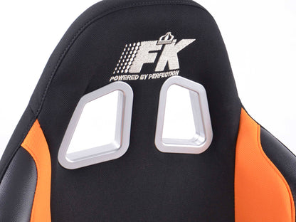 FK Sportsitze Auto Vollschalensitze Set Los Angeles in Motorsport-Optik
