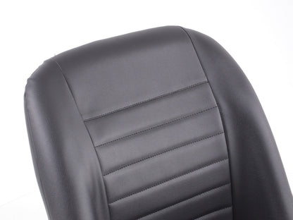 FK Oldtimersitze Auto Vollschalensitze Set im Retro-Look schwarz