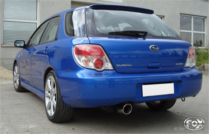 FOX Subaru Impreza GD/ GG - Stufenheck/ Kombi Endschalldämpfer Ø63,5mm - 1x100 Typ 17