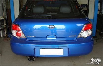 FOX Subaru Impreza GD/ GG - Stufenheck/ Kombi Endschalldämpfer Ø63,5mm - 129x106 Typ 33