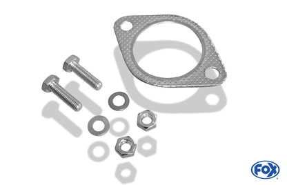 FOX Subaru Impreza GD/ GG - Stufenheck/ Kombi Endschalldämpfer Ø63,5mm - 129x106 Typ 44