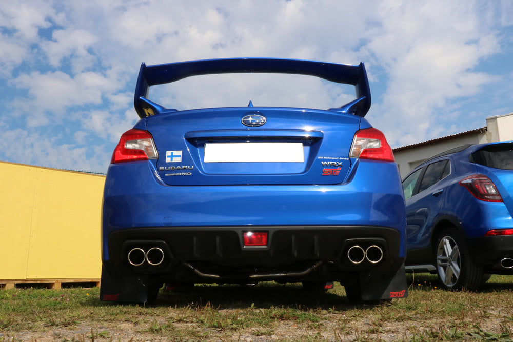 FOX Subaru Impreza GJ 4x4 - WRX Stufenheck Endschalldämpfer rechts/links zweiflutig - 2x90 Typ 12 rechts/links
