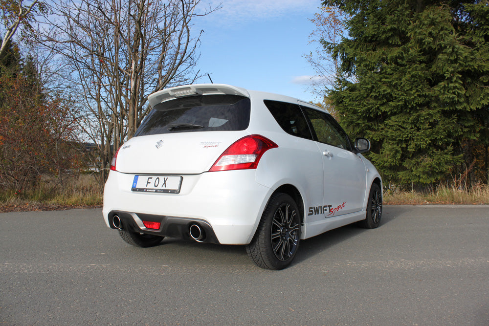 FOX Suzuki Swift Sport IV Endschalldämpfer Ausgang rechts/links - 1x100 Typ 16 rechts/links
