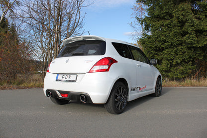 FOX Suzuki Swift Sport IV Endschalldämpfer Ausgang rechts/links - 1x100 Typ 16 rechts/links