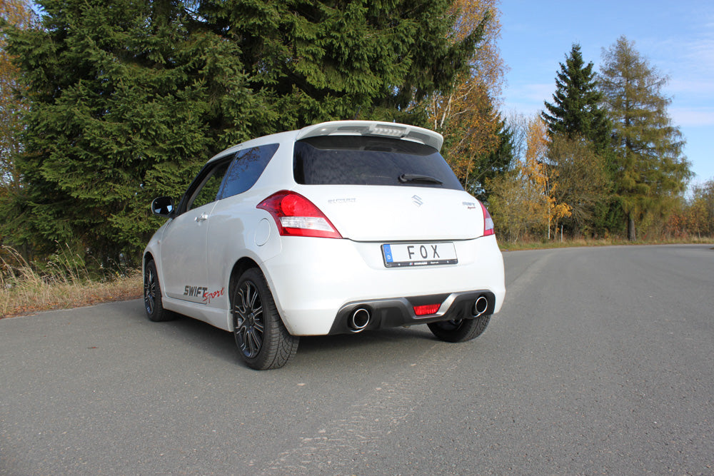 FOX Suzuki Swift Sport IV Endschalldämpfer Ausgang rechts/links - 1x100 Typ 16 rechts/links