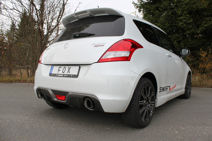 FOX Suzuki Swift Sport IV Endschalldämpfer Ausgang rechts/links - 1x100 Typ 25 rechts/links