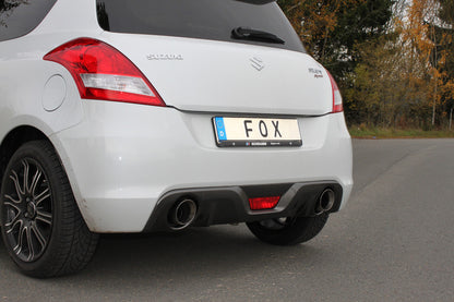 FOX Suzuki Swift Sport IV Endschalldämpfer Ausgang rechts/links - 1x100 Typ 25 rechts/links