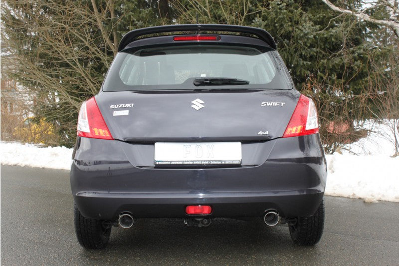 FOX Suzuki Swift Sport IV - 4x4 Endschalldämpfer Ausgang rechts/links - 1x90 Typ 25 rechts/links