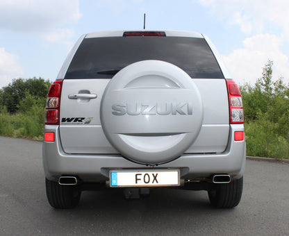 FOX Suzuki Grand Vitara JT - 5-Türer Endschalldämpfer quer Ausgang rechts/links - 145x65 Typ 59 rechts/links