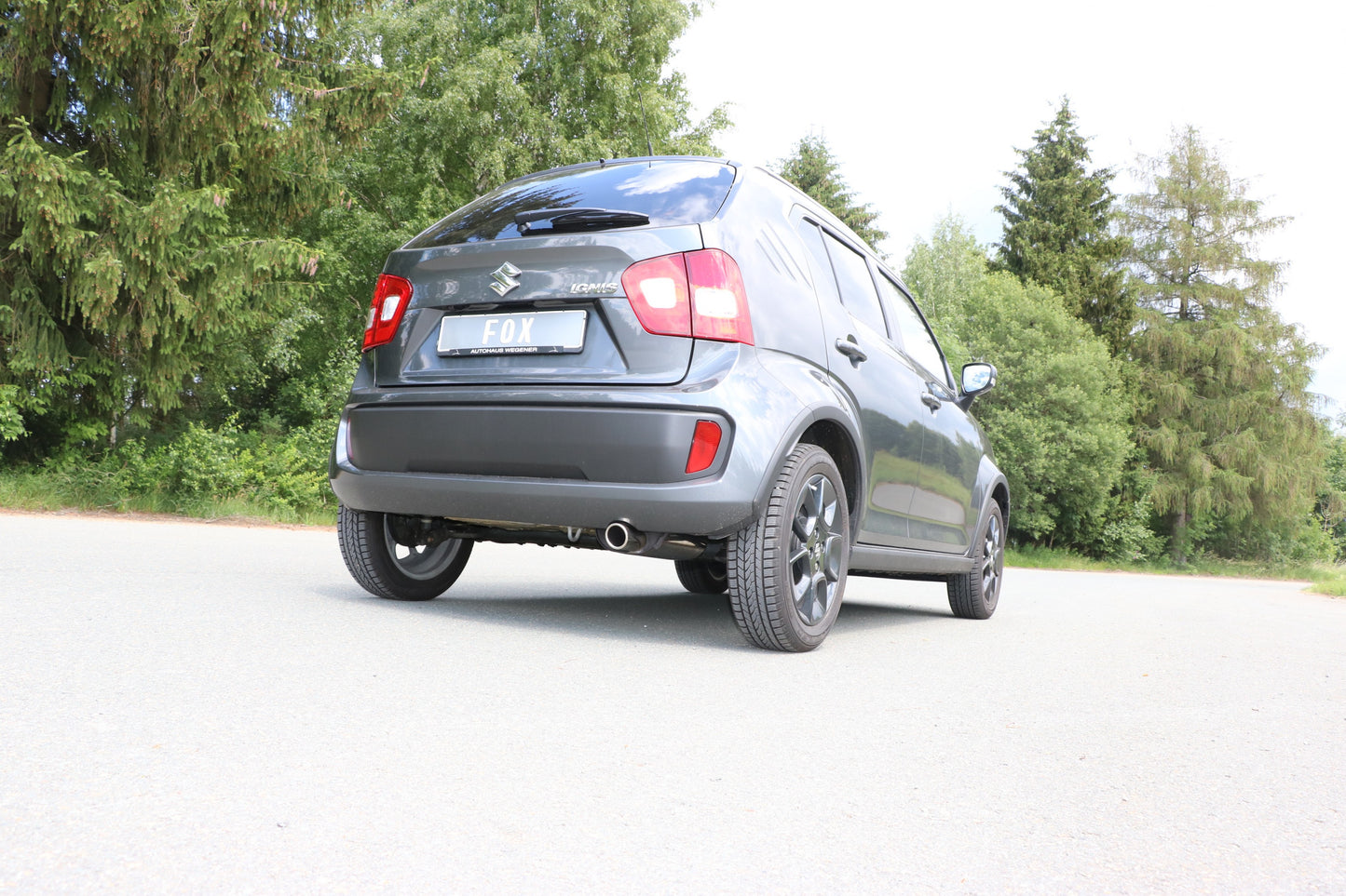 FOX Suzuki Ignis III - Frontantrieb Endschalldämpfer - 1x76 Typ 16
