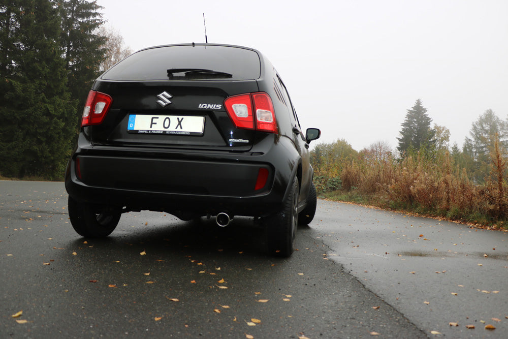 FOX Suzuki Ignis III - 4x4 Endschalldämpfer - 1x90 Typ 16