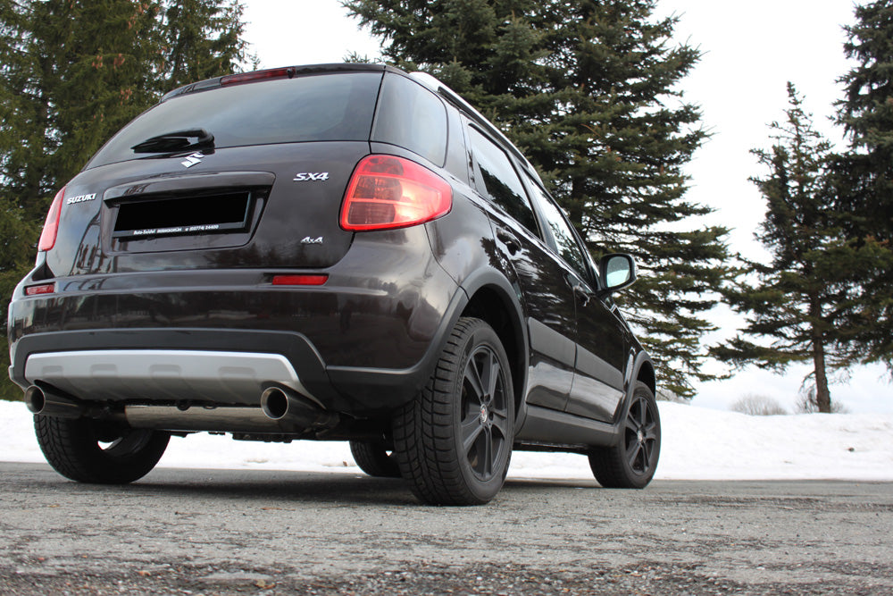 FOX Suzuki SX4 - 4x4 Endschalldämpfer Ausgang rechts/links - 1x90 Typ 25 rechts/links