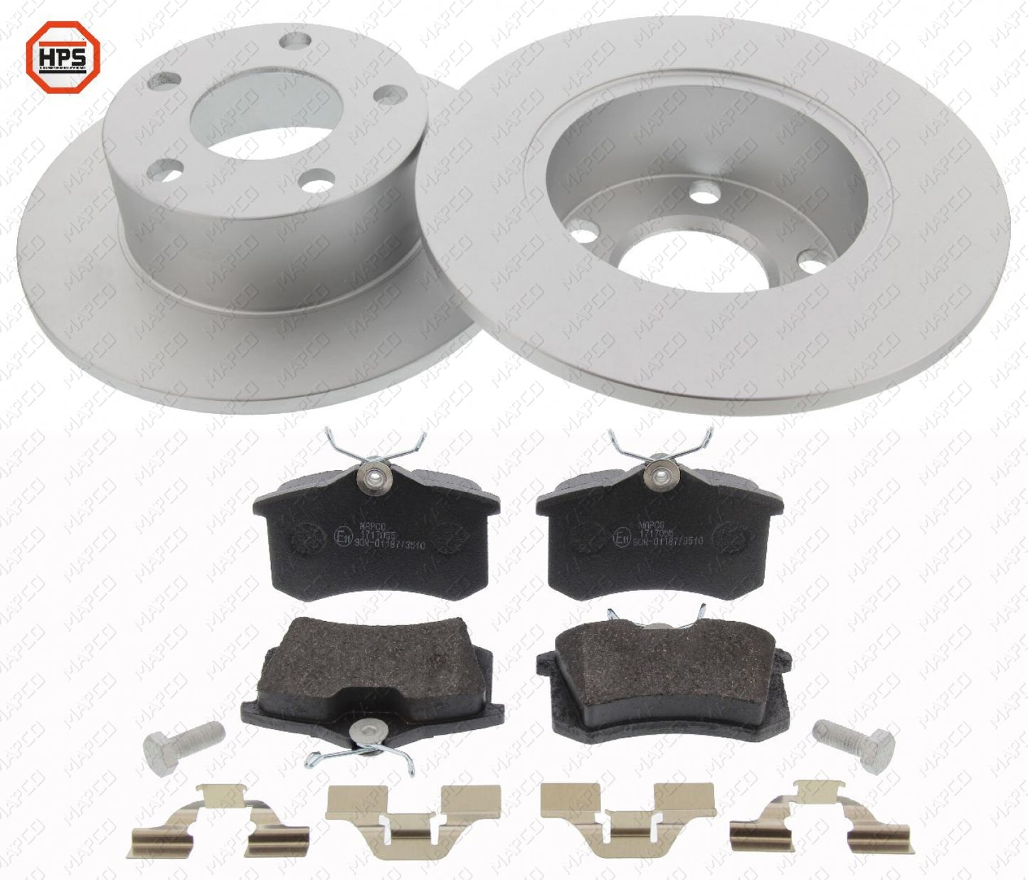 MAPCO Bremsensatz, Scheibenbremse Hinterachse  47864HPS