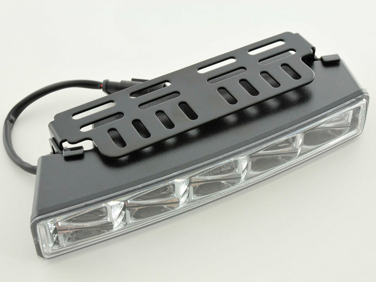 Tagfahrlicht LED mit Schaltrelais universal Set chrom