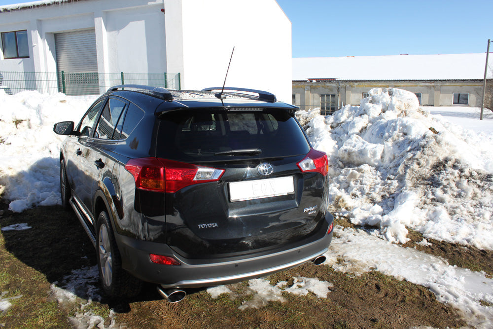 FOX Toyota RAV 4 IV Endrohrsystem rechts/links passend auf original Mittelschalldämpfer - 140x90 Typ 44 rechts/links