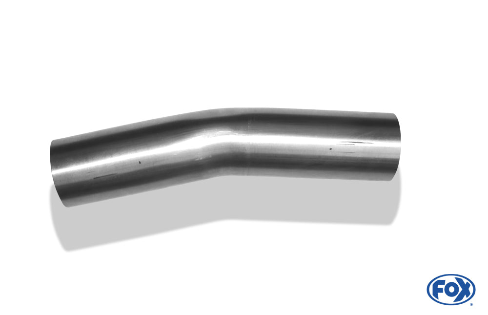 FOX Uni-Rohrbogen 15° ungeweitet - d1Ø 63mm Schenkellänge L1: ca. 135mm - Radius: 94,5mm