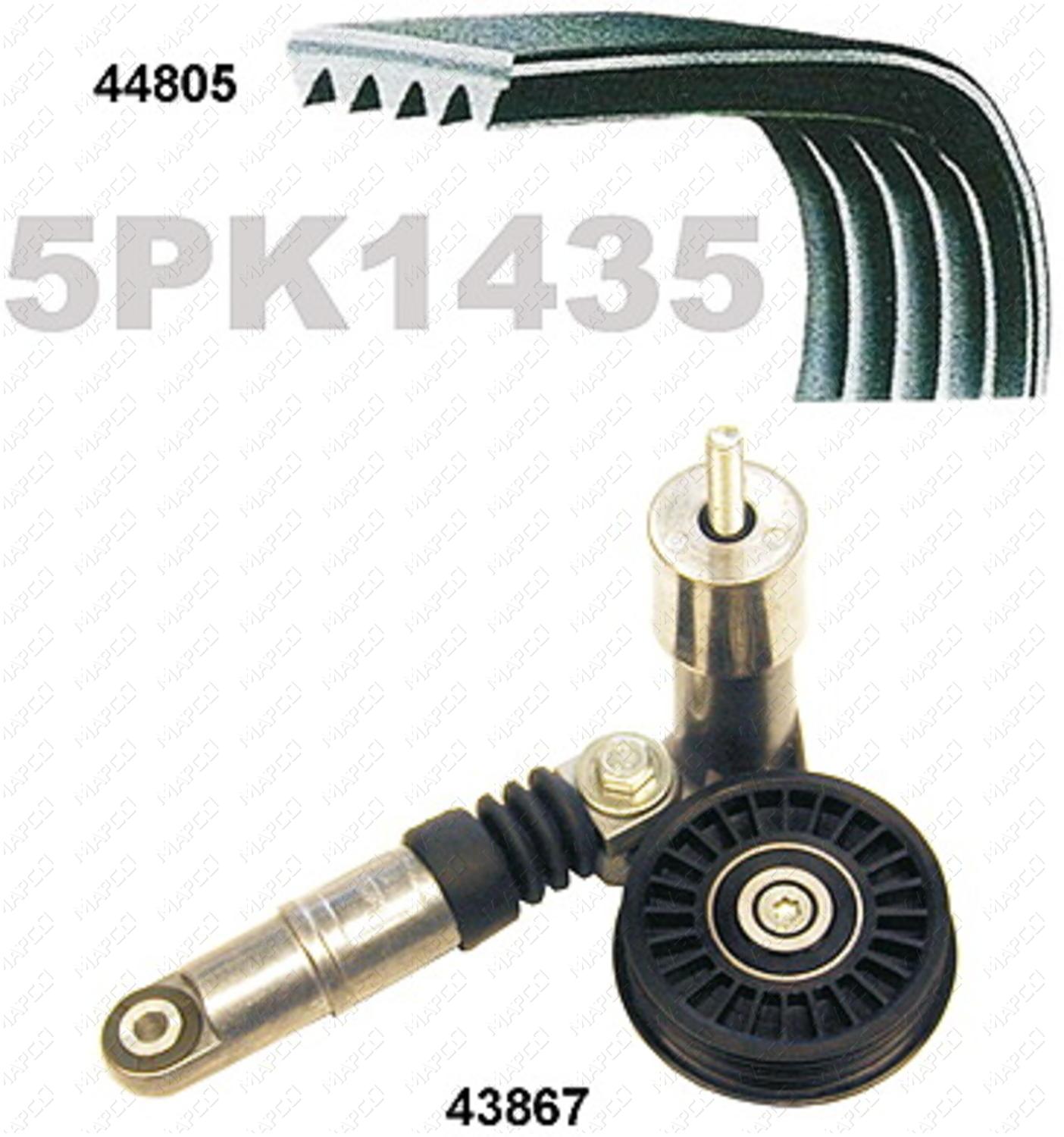 MAPCO Keilrippenriemensatz 73805