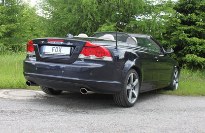 FOX Volvo C70 II - Cabrio Endschalldämpfer quer Ausgang rechts/links - 115x85 Typ 32 rechts/links