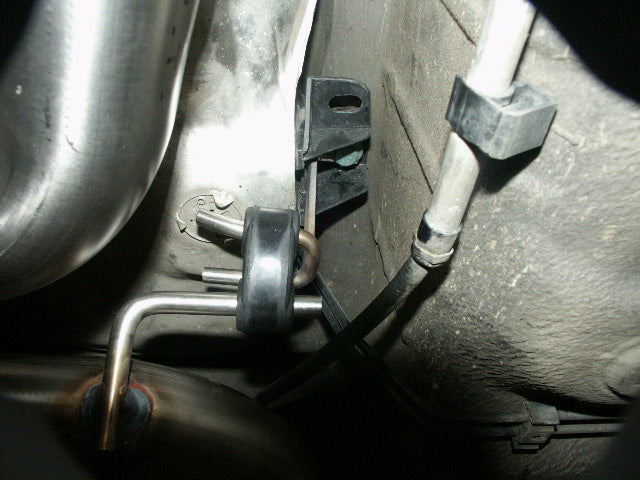 FOX VW Golf IV 3-türig Endschalldämpfer Side Pipe - 130x50 Typ 50 Ausgang auf Fahrerseite