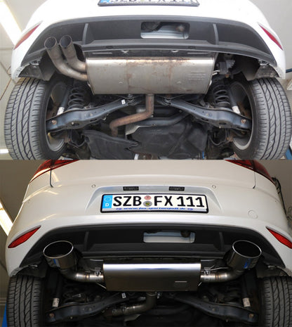 FOX VW Golf VII  - Einzelradaufhängung Endschalldämpfer rechts/links - 160x90 Typ 38 rechts/links