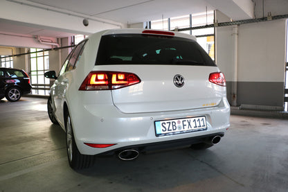 FOX VW Golf VII  - Einzelradaufhängung Endschalldämpfer rechts/links - 160x90 Typ 38 rechts/links
