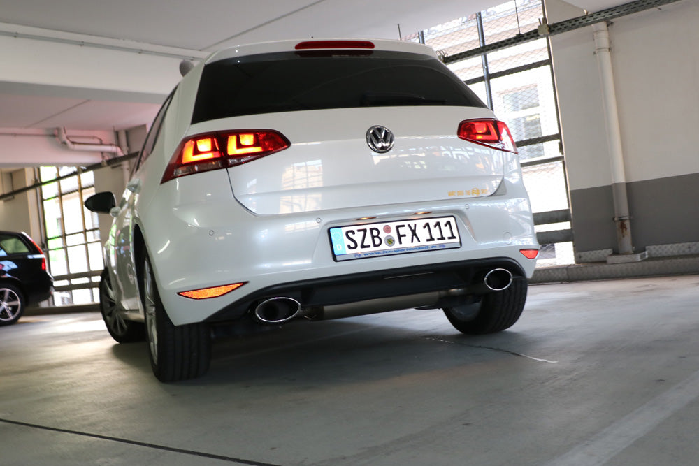 FOX VW Golf VII  - Einzelradaufhängung Endschalldämpfer rechts/links - 160x90 Typ 38 rechts/links