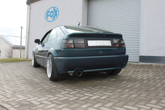 FOX VW Corrado 16V/ VR6 Endschalldämpfer - 1x100 Typ 25