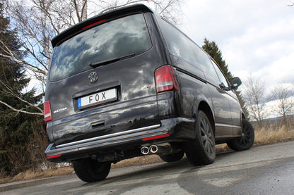 FOX VW Bus T5/T6 4MOTION Endschalldämpfer - 2x88x74 Typ 33