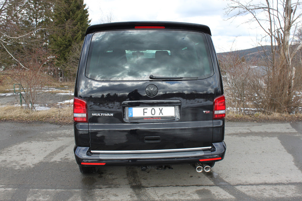 FOX VW Bus T5/T6 4MOTION Endschalldämpfer - 2x88x74 Typ 33