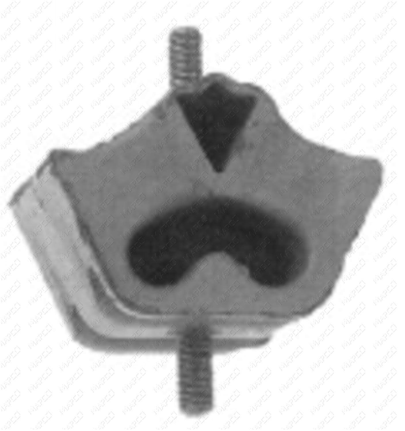 MAPCO Lagerung, Motor vorne  33801